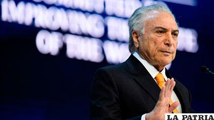 El presidente de Brasil, Michel Temer /Diario Las Américas