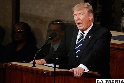 El presidente de EE.UU. Donald Trump /LA TERCERA