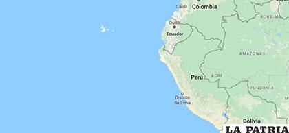 El temblor se registró a las 6:25 hora local (11:25 GMT)