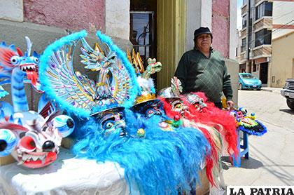 Las caretas, complemento necesario del Carnaval de Oruro