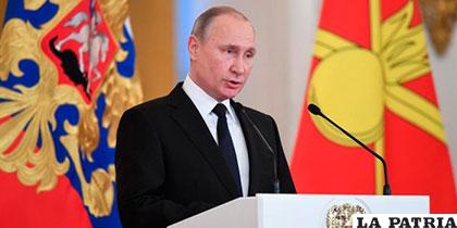  El presidente ruso, Vladímir Putin /EFE