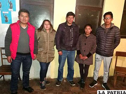 El nuevo directorio de los árbitros de básquetbol de Oruro