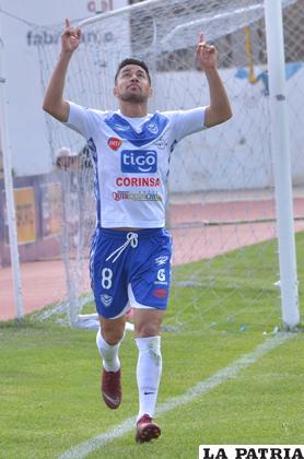 Ramallo quiere ser uno de los goleadores /Reynaldo Bellota - LA PATRIA