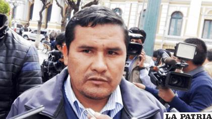 El ejecutivo de la Csutcb, Jacinto Herrera, amenazó a los médicos/ANF