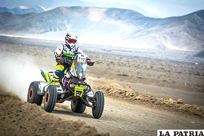Juan Carlos Salvatierra se entrenó con mucha anticipación para el Rally Dakar 2019 /FACEBOOK