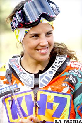 Laia Sanz, motociclista española que correrá en el Dakar 2019 /OFFROAD