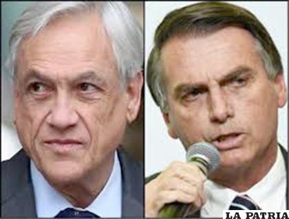 Los mandatarios de Chile y Brasil, llegaron a importantes acuerdos /INFOBAE.COM