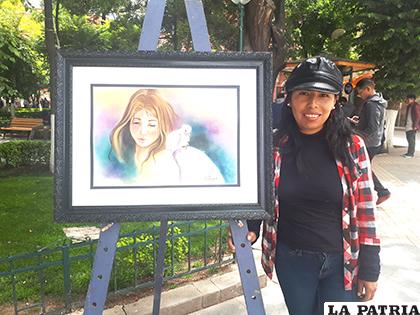 Verónica Laura Vargas no se imagina una vida sin arte/ LA PATRIA