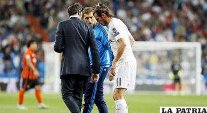 Bale sufre de una lesión muscular /REUTERS