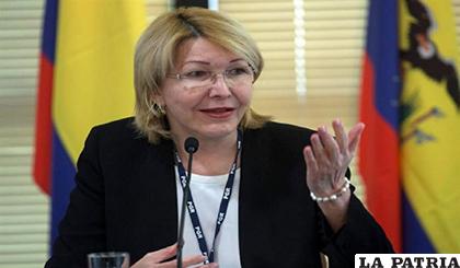 La exfiscal venezolana Luisa Ortega/ DIARIODECARACAS.COM