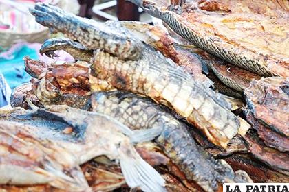 La venta de carne de lagarto se va popularizando en Bolivia /PRENSALIBRE.COM

