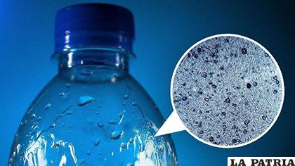 Las partículas de plástico se desprenden y quedan en el agua que bebemos 
/ECOPORTAL.NET