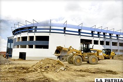 Comenzaron las obras de mejoramiento del estadio de El Alto /APG