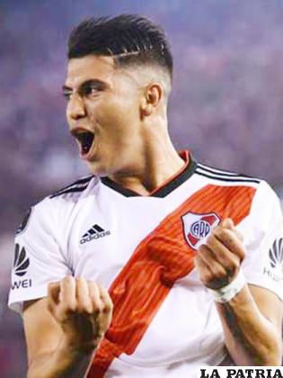 Exequiel Palacios es uno de los goleadores de River Plate /meridiano.com