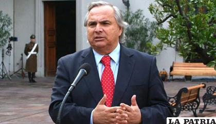 El ministro del Interior de Chile, Andrés Chadwick /PER?21