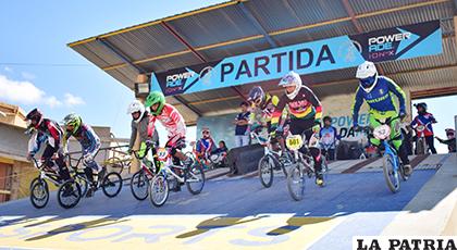 Oruro, la gestión pasada organizó el segundo nacional de bicicross /Archivo LA PATRIA