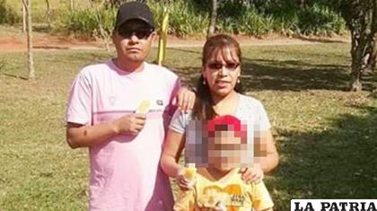 La familia boliviana asesinada en Brasil / RRSS