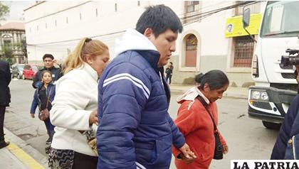 Miguel Ángel Coria al momento de dejar la cárcel de San Pedro / ANF
