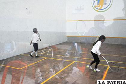 Oruro espera ser bien representado en el Sudamericano de Squash /archivo LA PATRIA