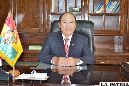 Administrador Regional Oruro de la CNS, Jacinto Edgar Torrelio Salazar