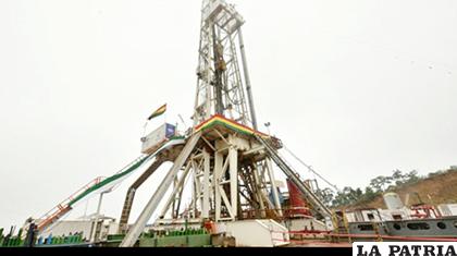 El pozo Boyuy X2 está ubicado en el municipio tarijeño de Caraparí /@mincombolivia

