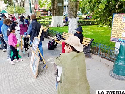 Artistas esperan reactivar la Feria de las Artes /LA PATRIA/Johan Romero