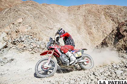 Ricky Brabec retomó la punta en motos /dakar.com