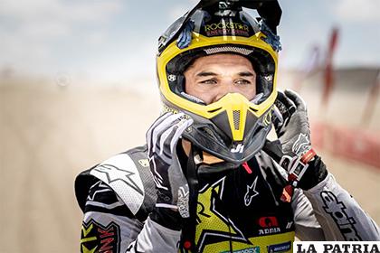 Pablo Quintanilla bajó a la segunda casilla /dakar.com