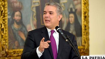 El presidente de Colombia, Iván Duque, es uno de los impulsores /PRESIDENCIA DE COLOMBIA