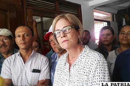 La presidenta del partido opositor Ciudadanos por la Libertad, Kitty Monterrey /LAPRENSA.COM.NI
