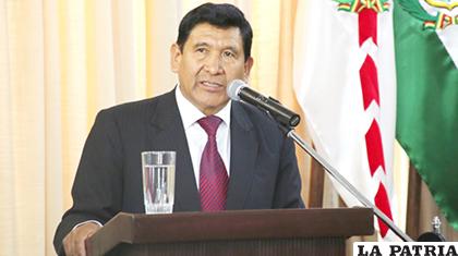 El presidente del Consejo de la Magistratura, Gonzalo Alcón/ CONSEJO DE LA JUDICATURA