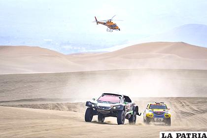 En coches Al-Attiyah tiene asegurado el primer lugar/ dakar.com
