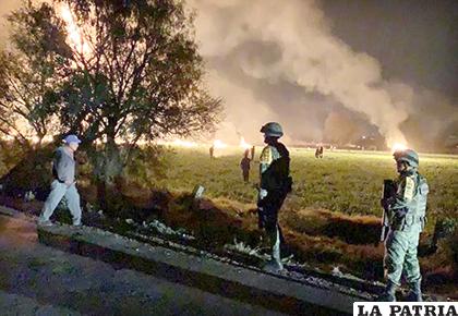 El accidente ocurrió al finalizar la tarde de este viernes en el municipio de Tlahuelilpan /REUTERS