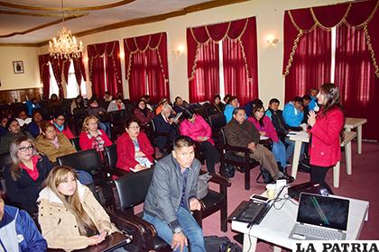 Actividad contó con la presencia de los representantes de la Red de Laboratorios / LA PATRIA /Reynaldo Bellota
