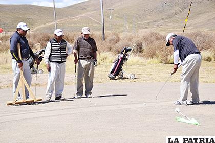 El golf vuelve a escena con su segundo torneo de la presente gestión /ARCHIVO LA PATRIA
