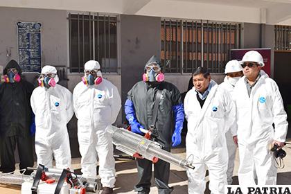 Brigadas de fumigación se desplazaron a varios establecimientos educativos 
/LA PATRIA