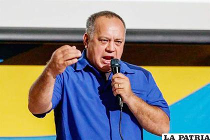 El jefe de la oficialista Asamblea Nacional Constituyente de Venezuela (ANC), Diosdado Cabello/OPINI?N