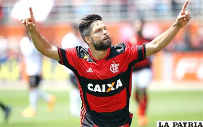 Diego Ribas continuará vistiendo la casaca del Flamengo /alamy.com