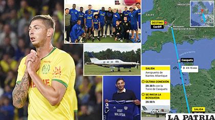 Algunos datos con referencia a la desaparición de la aeronave que salió de Nantes y tenía como destino Cardiff / marca.es