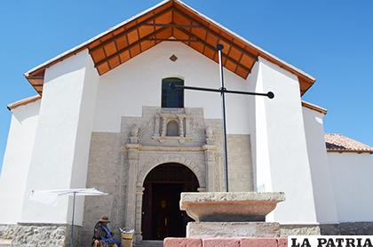 La iglesia de Paria es uno de los íconos del lugar /LA PATRIA Archivo
