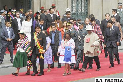 El Presidente sostuvo que Bolivia tiene una deuda externa 