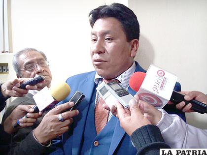 Gonzalo Choque asegura que es inocente de las denuncias en su contra/ LA PATRIA
