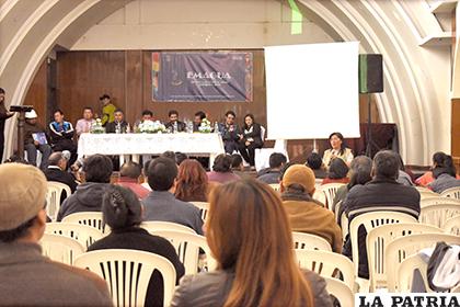 Socialización sobre el proyecto de la planta de tratamiento/ LA PATRIA 