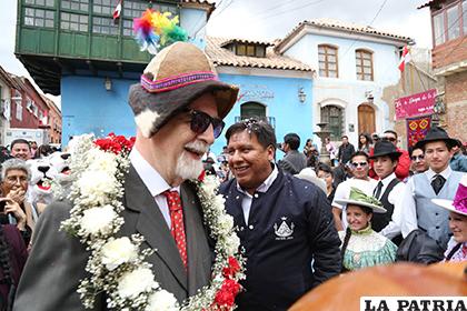 El homenaje que recibieron Cunietti y los historiadores que participaron en Potosí 2016