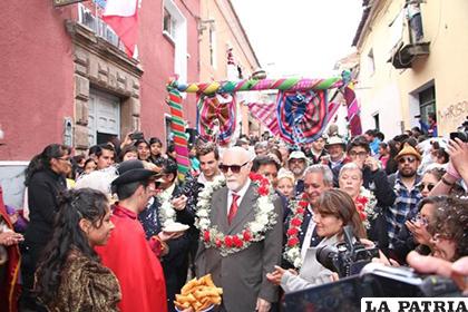 La última visita oficial de Arnaldo Cunietti a Potosí