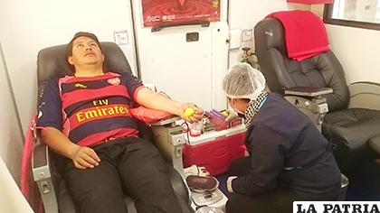 Fraternos podrán donar sangre en la institución o las unidades móviles/ LA PATRIA ARCHIVO
