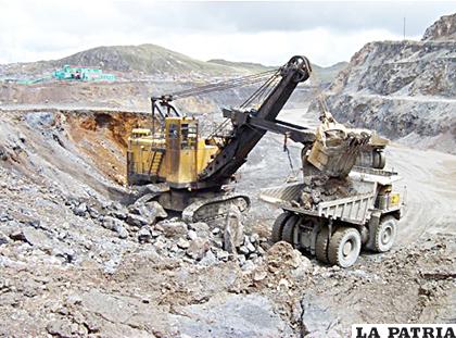 La minería moderna se desarrolla en áreas de la vecindad
