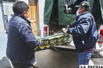 El cadáver de la beba fue levantado el 1 de enero en La Paz / APG