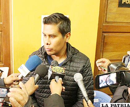 El presidente dará a conocer hoy las nuevas contrataciones del cuadro orureño /Carla Herrera /LA PATRIA
