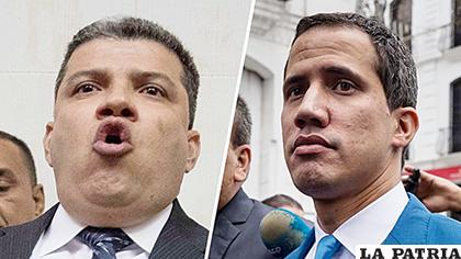 Un Parlamento, dos presidentes: Luis Parra (Izq.) y Juan Guaidó (Der.) /telemundo51.com
